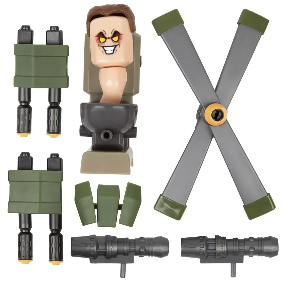 NEW Skibidi Toilet G-Toilet Deluxe Mod Set Action Figure Bonkers Toys